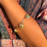 Pulseira Rio - Banhado a Ouro